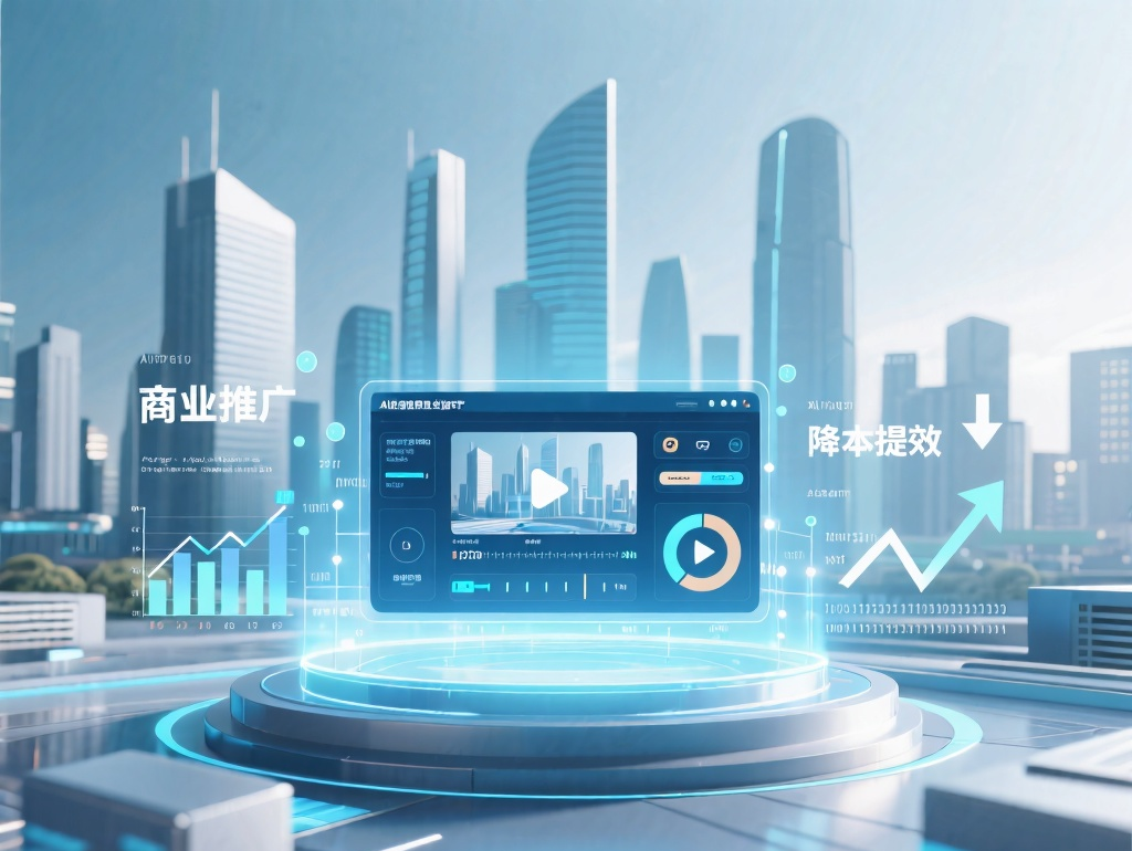 惠州AI生成视频：降本提效，引领商业推广新方向 /宣传片拍摄-企业宣传片拍摄-企业宣传片-三维动画制作-制作宣传片公司-影视公司